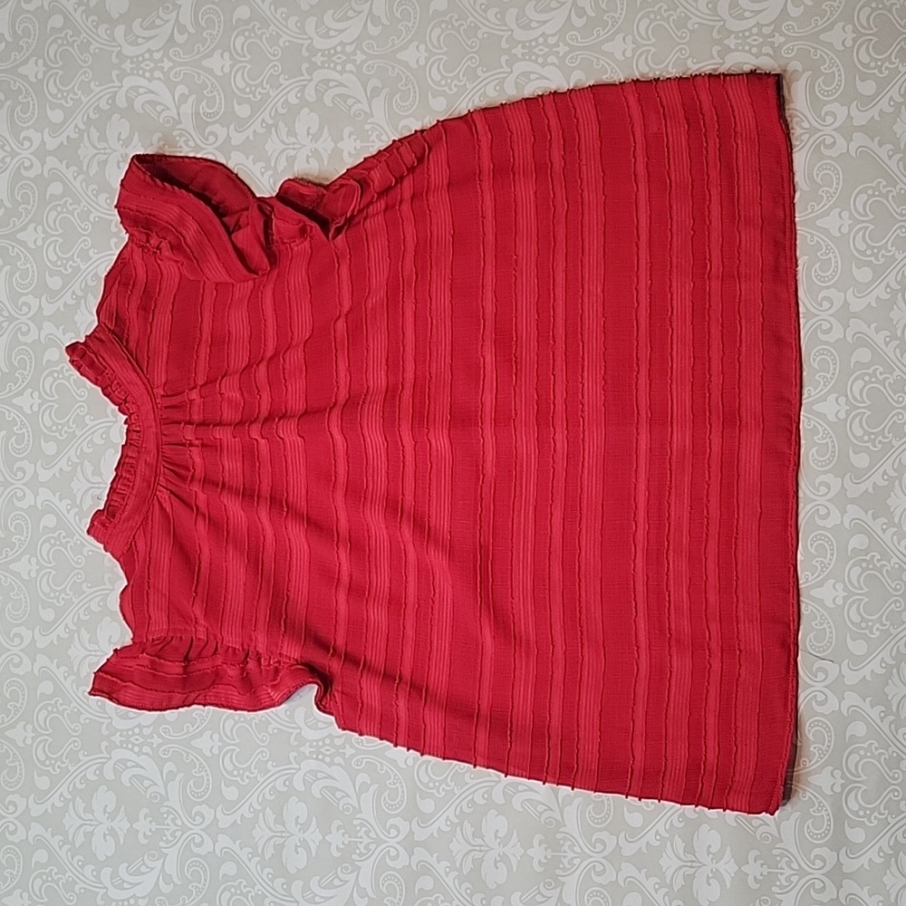 Red TieBack Top